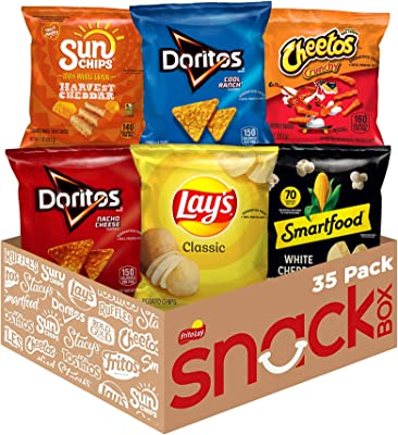 Book Cover Frito-Lay Snacks Variety Pack 35, Classic Mix, 1 Count