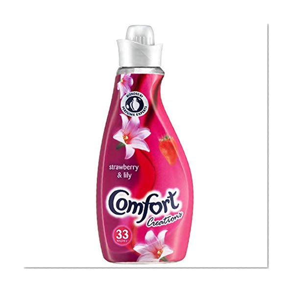 Adoucissant parfum fraise de Comfort Creations - 6,96 L - 198 lavages (6 lots de 33 lavages)