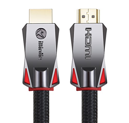 4K HDR HDMI Cable 10 Feet, 18Gbps 4K 120Hz, 4K 60Hz(4:4:4, HDR10, HDCP 2.2) 1440p 144Hz and ARC, High Speed Ultra HD Cord 26AWG
