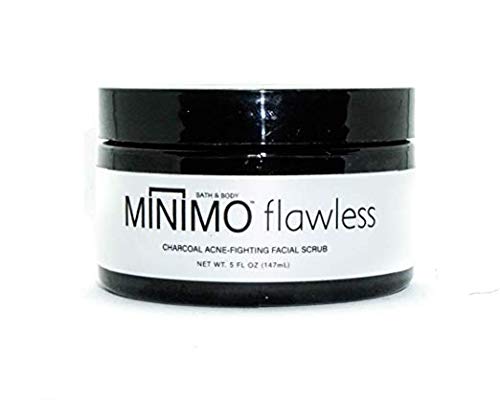 Minimo Bath & Body Flawless Activated Charcoal Facial Scrub