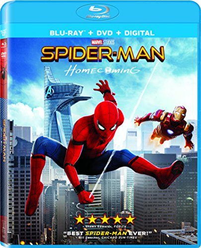 Book Cover Spider-Man: Homecoming [Blu-ray]