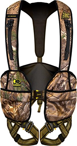 Hunter Safety System Hybrid Flex Safety Harness with ElimiShield Scent Control Technology (NEW for 2017), Large/X-Large/175-250 lbs.