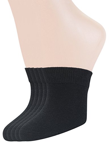 Yomandamor Womens 5 Pairs Bamboo Toe Topper Liner Socks Half Socks with Seamless Toe
