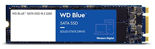 Western Digital 1TB WD Blue 3D NAND Internal PC SSD - SATA III 6 Gb/s, M.2 2280, Up to 560 MB/s - WDS100T2B0B
