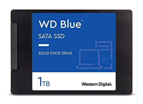 Book Cover Western Digital 1TB WD Blue 3D NAND Internal PC SSD - SATA III 6 Gb/s, 2.5