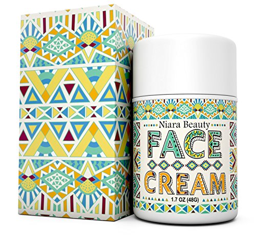 Face Cream-Anti Aging Moisturizer-For Wrinkles, Fine Lines and Even Skin Tone-Organic & Natural Ingredients for Sensitive, Oily and Dry Skin-For Women and Men-also use on Eye, Neck, Decollete - 1.7 OZ