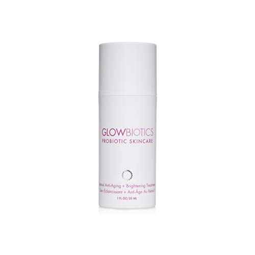 GLOWBIOTICS - Retinol Anti-Aging + Brightening Treatment Non-Irritating Bioactive Retinoid Complex to Firm, Tighten, and Brighten - For All Skin Types (1 fl oz) - Made in the USA