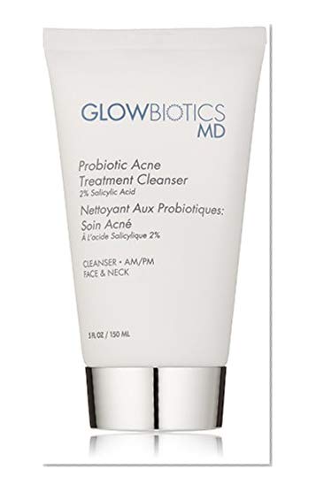 Glowbiotics MD Probiotic Acne Treatment Cleanser (2% Salicylic Acid), 5oz