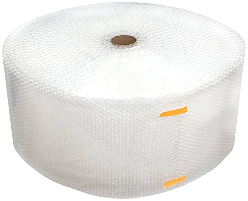 Cell Packaging 1/2" 125ftx24in Large Bubble Cushioning wrap, Perforated 12in