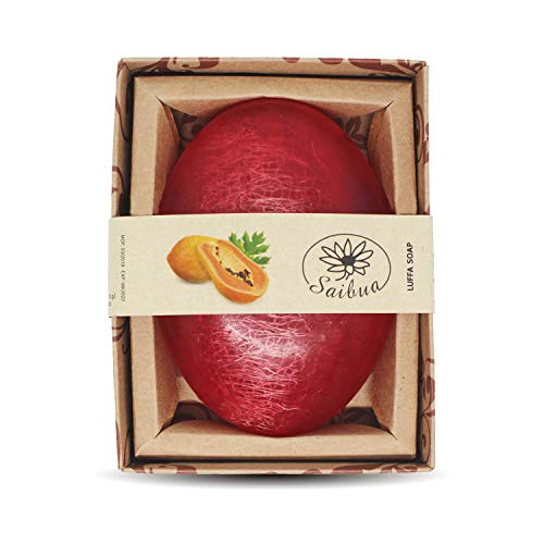 LUFFA SOAP BODY Soap PAPAYA & HONEY BODY SOAP BAR 100 G.