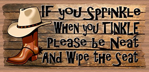 Bathroom Rules - Bathroom Decor