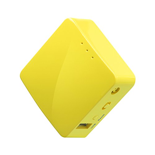 GL.iNET GL-MT300N-V2 Mini Travel Router, Repeater Bridge, 300Mbps High Performance, 128MB RAM, OpenVPN Client