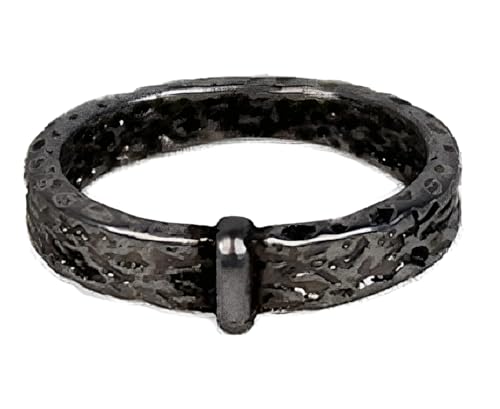OUTLANDER RING Wedding Celtic Knot Stainless Steel props Claire Randall Jamie -  Silver -