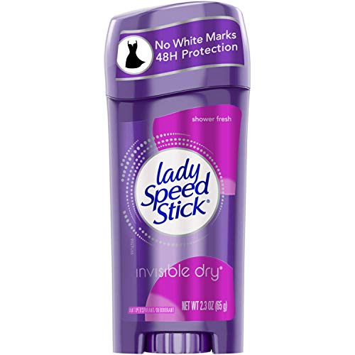 Lady Speed Stick Antiperspirant Deodorant, Invisible Dry, Wild Freesia, 2.3 oz