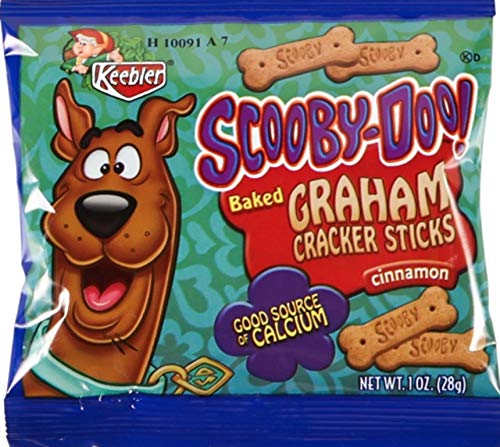 Keebler - Scooby-Doo Scooby Snack Graham Cracker Cookies, 1 Ounce Bags (Set of 20)
