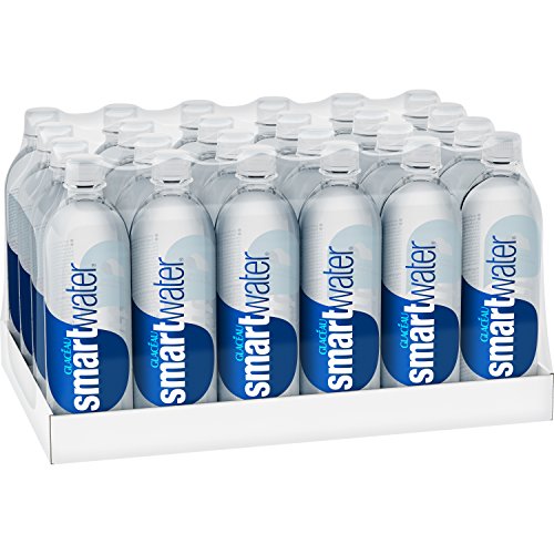 Book Cover smartwater vapor distilled premium water bottles, 20 fl oz, 24 Pack