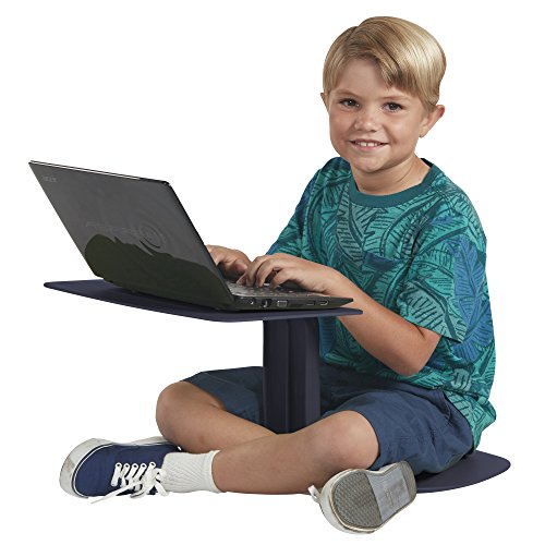 ECR4Kids The Surf Portable Lap Desk, Laptop Stand, Writing Table, Tray Table, Kids' Travel Tray, Travel-Friendly Work Table, One-Piece Travel Desk, GREENGUARD [Gold] Certified Collaborative Seating