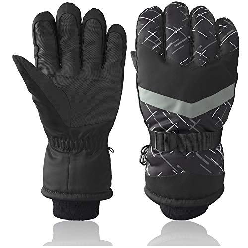HUO ZAO Men Winter Snow Ski Gloves