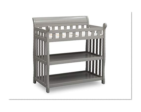 Book Cover Delta Children Eclipse Changing Table, Grey