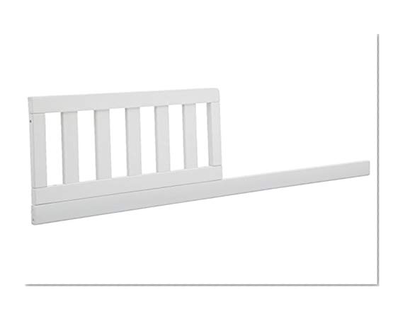Book Cover Delta Children Daybed/Toddler Guardrail Kit, 555725 Bianca White