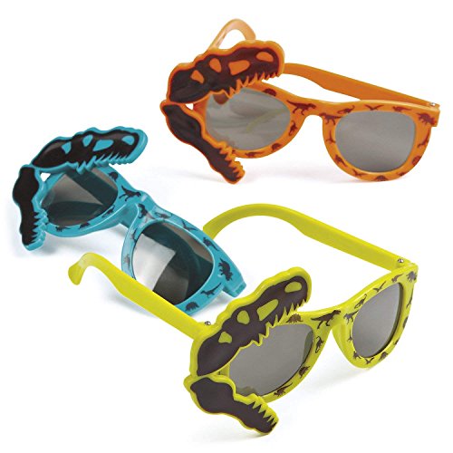Book Cover Dinosaur Party Sunglasses - 12 Pack - Dino Dig Party Favors