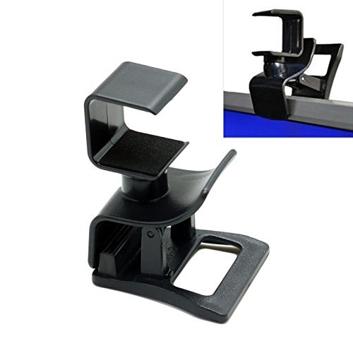 Book Cover JETEHO Adjustable PS4 Camera Eye Mount Holder Stand TV Clip Stand for Playstation 4 Console Sensor