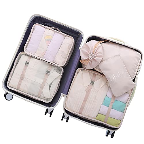 OEE Luggage Packing Organizers Packing Cubes Set for Travel