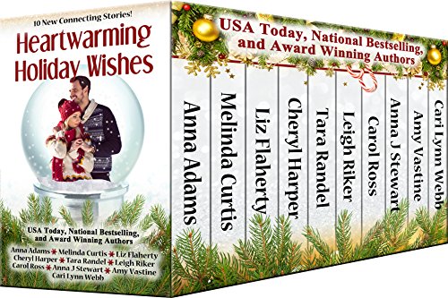 Book Cover Heartwarming Holiday Wishes: A 10 Story Collection from Heartwarming Christmas Town (Christmas Town 2017)