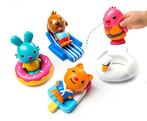 Sago Mini - Bpa & Free, Easy Clean Bath Squirters & Floaties - Gift Pack