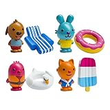Sago Mini - BPA and Mold Free , Easy Clean Bath Squirters and Floaties - Gift Pack