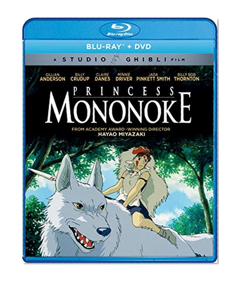 Book Cover Princess Mononoke (Bluray/DVD Combo) [Blu-ray]