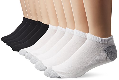 Gildan Big and Tall No Show Socks, 10 Pairs