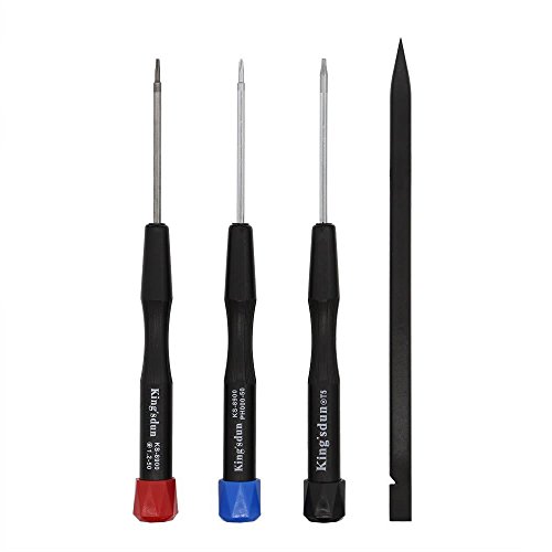 Kingsdun 4pcs Repair Tool Kit Precision Pentalobe Screwdriver Set P5,Torx Driver T5,Philips PH000 for Air pro with Retina Display