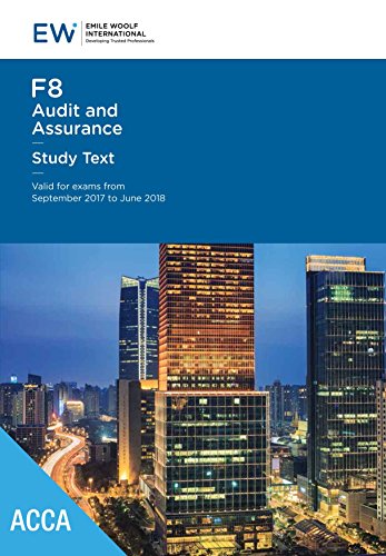 ACCA F8 Audit & Assurance - Study Text - 2017-18