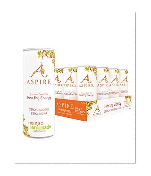 Aspire Mango Lemonade Healthy Energy Drink (12x250ml)