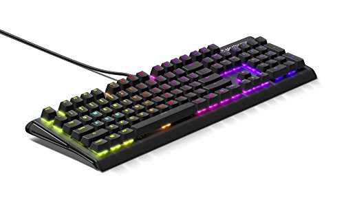 Book Cover SteelSeries Apex M750 RGB Mechanical Gaming Keyboard - Aluminum Frame - RGB LED Backlit - Linear & Quiet Switch - Discord Notifications