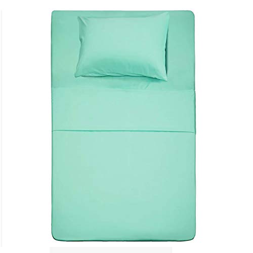 Book Cover Twin Size Sheets Set - 3 Piece (Mint Color) Brushed Microfiber Bed Sheet Set,Deep Pocket,Extra Soft & Fade Resistant,Hypoallergenic by Best Season