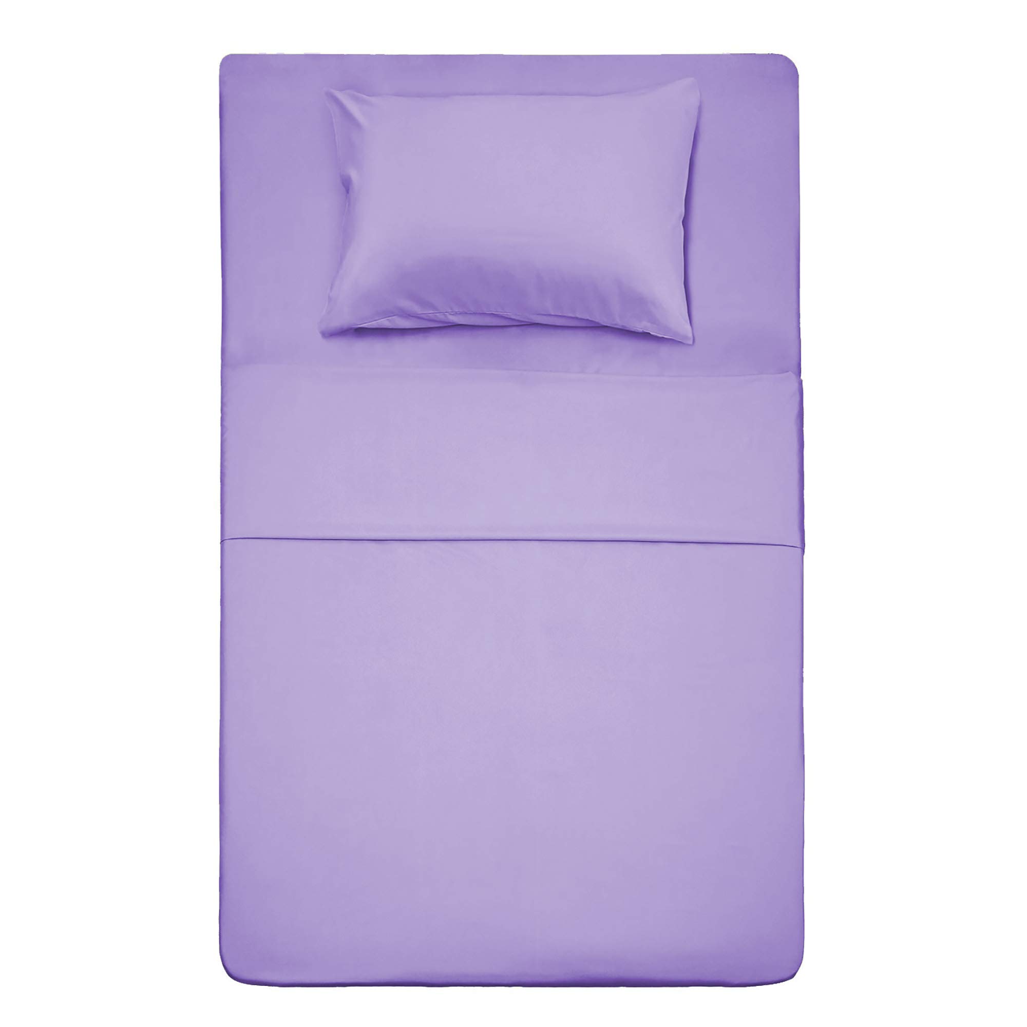 Book Cover Best Season Twin Size Bed Sheet Set - 3 Piece (Lavender) 1 Flat Sheet,1 Fitted Sheet and 1 Pillow Cases,100% Brushed Microfiber 1800 Luxury Bedding,Deep Pockets,Extra Soft & Fade Resistant Lavender Twin