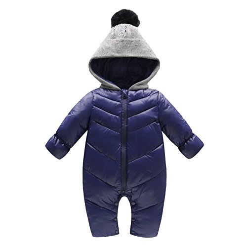Genda 2Archer Unisex Baby Snow Jumpsuit Winter Rompers