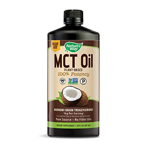Book Cover Nature's Way MCT Oil from Coconut Pure Source, No Filler Oils, 30 Fl. Oz. (Packaging May Vary)