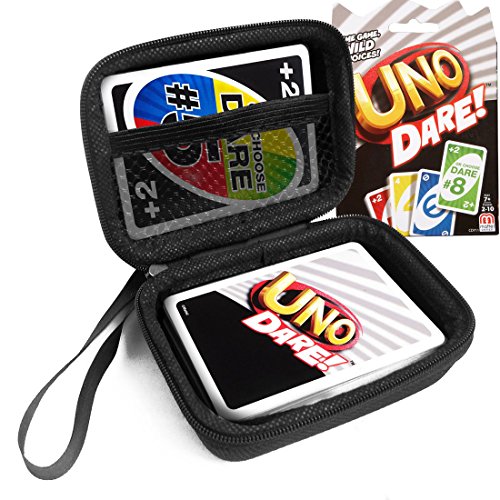 Book Cover FitSand Hard Case for Mattel Games UNO Dare Card Game