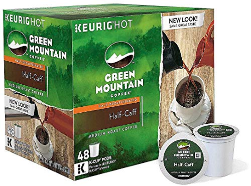 Book Cover Keurig Green Mountain Coffee Half-Caff 48-ct. K-Cup Pods Value Pack