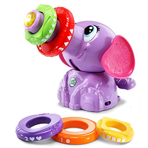 LeapFrog Stack and Tumble Elephant (Amazon Exclusive), Purple