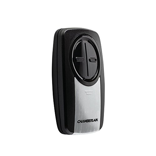Chamberlain KLIK5U-SS Universal Garage Door Remote, Silver - Quantity 1
