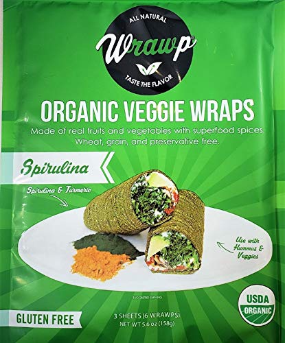 WRAWP Spirulina Wrap, 112 GR