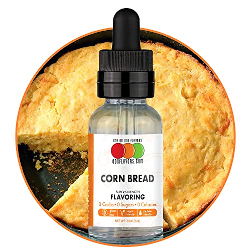 OOOFlavors Corn Bread Flavored Liquid Concentrate Unsweetened (30 ml)
