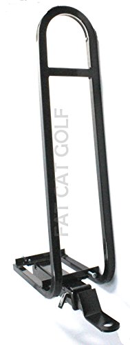 Rear Seat Trailer Hitch and Receiver and Grab Bar for Back of Golf Cart