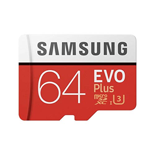 Book Cover Samsung 64GB EVO Plus Class 10 Micro SDHC with Adapter (MB-MC64GA/AM)
