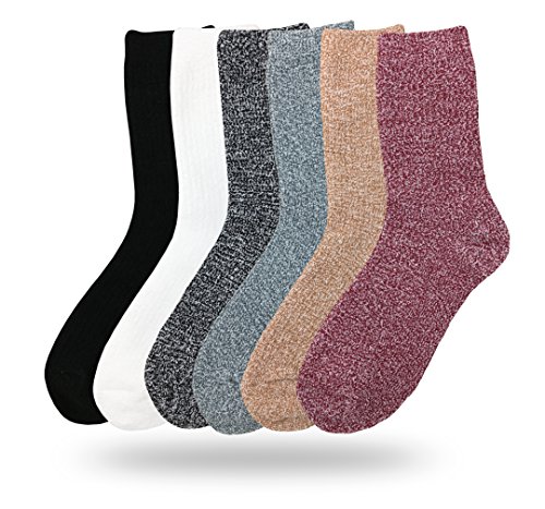 Eedor Womens Fuzzy Socks Warm Slipper Fluffy Soft Microfiber Cozy Winter