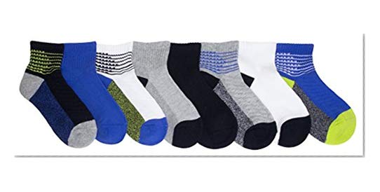 Stride Rite Boys' 8-Pack Socks